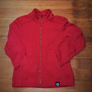 American Giant Moto jacket XS NWOT Red